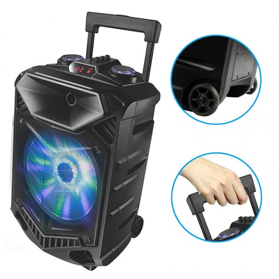PI12 Bluetooth Speakers DJ Light Speaker High Power Column 12 innch Woofer Portable Karaoke Speaker with Microphone PI12 Bluetooth Speakers DJ Light Speaker High Power Column 12 innch Woofer Portable Karaoke Speaker with Microphone