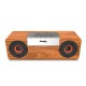 bluetooth 5.0 Speaker Portable Wooden Wireless TWS Speaker Stereo Subwoofer TF Card FM Headset