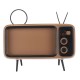 Speaker bluetooth TV Shape Phone Holder Wireless Speaker Retro TV Mini Portable Bluetooth Speaker Mobile Phone Holder USB Charging