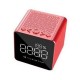 T03 Alarm Clock Wireless bluetooth Speaker Bass Mirror LED FM Radio Waterproof Handsfree With Mic
