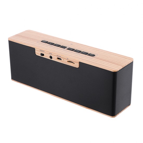 T20 bluetooth Wireless 2200mAh Speaker LED Display Support TF Card 3.5mm AUX FM Radio Bass Hifi Sound Headphone With Mirror Alarm Clock