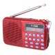 T508 LED Stereo FM Radio Speaker USB TF Card MP3 Music Player