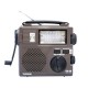 GR-88 Digital Radio Receiver Emergency Light Radio Dynamo Radio With Built-In Speaker