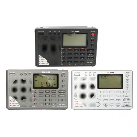 PL-380 DSP PLL FM MW SW LW Digital Stereo Radio World Band Receiver PL-380 DSP PLL FM MW SW LW Digital Stereo Radio World Band Receiver