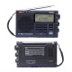 PL-600 Digital Tuning Full-Band FM MW SW-SBB PLL Shortwave Stereo Radio Receiver with Clock