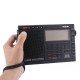 PL-600 Digital Tuning Full-Band FM MW SW-SBB PLL Shortwave Stereo Radio Receiver with Clock