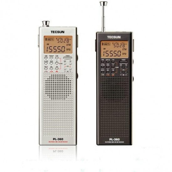 PL360 Portable AM FM Shortwave PLL DSP ETM SW MW LW Pocket Digital Radio Receiver