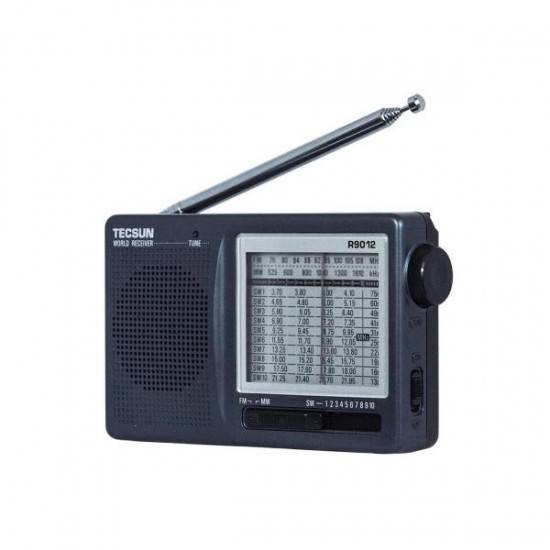 R-9012 Multiband 12 Band FM/AM/SW Portable Y4122H High Sensitivity Radio Receiver