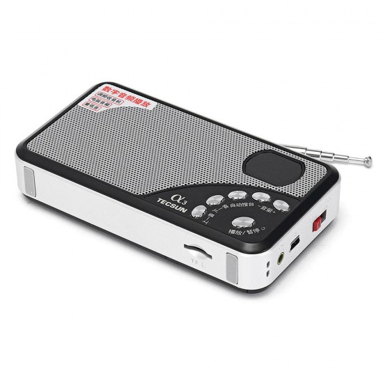 A3 Digital FM Radio Receiver Speaker Support TF Card A3 Digital FM Radio Receiver Speaker Support TF Card