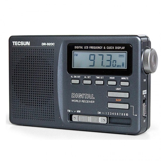 DR-920C FM MW SW 12 Band Digital Clock Alarm Radio Receiver DR-920C FM MW SW 12 Band Digital Clock Alarm Radio Receiver