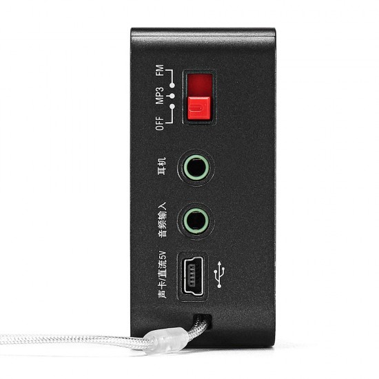 ICR-100 Voice Recorder A-B Repeat FM Radio Receiver Support TF Card USB AUX ICR-100 Voice Recorder A-B Repeat FM Radio Receiver Support TF Card USB AUX