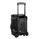 Trolley bluetooth Audio Speaker Light Singing TFT Display USB TF BT Karaoke KTV System