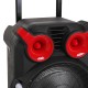 Trolley bluetooth Audio Speaker Light Singing TFT Display USB TF BT Karaoke KTV System