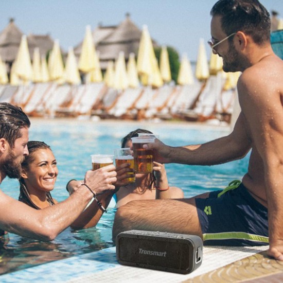 Element Force 40W Wireless bluetooth Speaker Super Bass Stereo NFC TF Card IPX7 Waterproof Outdoors Speaker with Mic