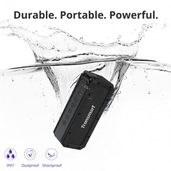 Element Force+ Wireless bluetooth 40W Speaker TWS HIFI IPX7 Waterproof Support NFC TF AUX Element Force+ Wireless bluetooth 40W Speaker TWS HIFI IPX7 Waterproof Support NFC TF AUX