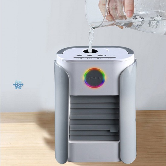 USB Multifunction Humidifier Portable Air Conditioner Fan Cooling bluetooth Speaker Gifts for Family Home Outdoor Picnic USB Multifunction Humidifier Portable Air Conditioner Fan Cooling bluetooth Speaker Gifts for Family Home Outdoor Picnic