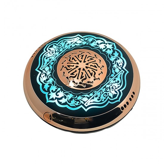 USB Portable Wireless bluetooth Remote Control Colorful Digital Quran Speaker with LED Light