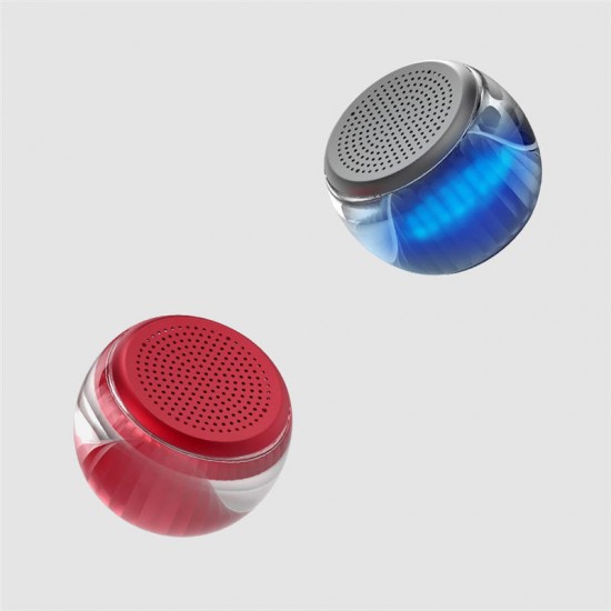 M07 Wireless bluetooth 5.0 Speaker Mini Portable Colorful LED Light TWS Function Stereo Speaker from