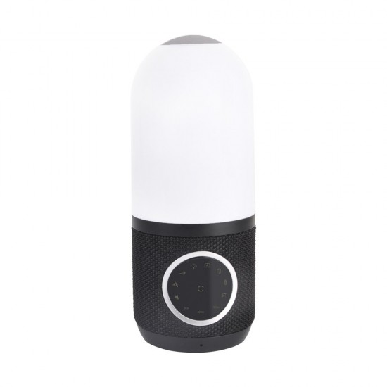 V06 bluetooth Speaker HIFI Subwoofer Alarm Clock Light White Noise Machine Timing Firefly Sleep Speaker