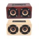 W5 Wireless bluetooth Dual Speaker Wooden Speaker