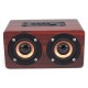 W5 Wireless bluetooth Dual Speaker Wooden Speaker