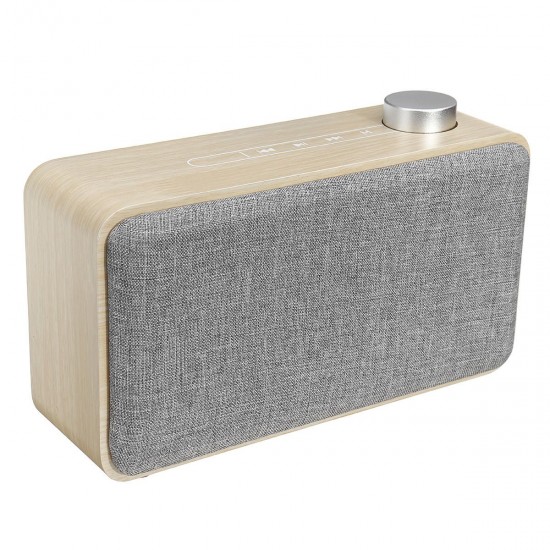 Wooden Touch Wireless bluetooth Speaker 1500mAh Handsfree Bass Subwoofer Loudspeaker Support TF Card With Mic Wooden Touch Wireless bluetooth Speaker 1500mAh Handsfree Bass Subwoofer Loudspeaker Support TF Card With Mic