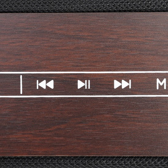 Wooden Touch Wireless bluetooth Speaker 1500mAh Handsfree Bass Subwoofer Loudspeaker Support TF Card With Mic Wooden Touch Wireless bluetooth Speaker 1500mAh Handsfree Bass Subwoofer Loudspeaker Support TF Card With Mic