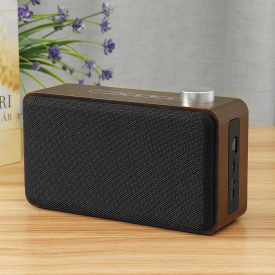 Wooden Touch Wireless bluetooth Speaker 1500mAh Handsfree Bass Subwoofer Loudspeaker Support TF Card With Mic Wooden Touch Wireless bluetooth Speaker 1500mAh Handsfree Bass Subwoofer Loudspeaker Support TF Card With Mic
