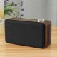 Wooden Touch Wireless bluetooth Speaker 1500mAh Handsfree Bass Subwoofer Loudspeaker Support TF Card With Mic