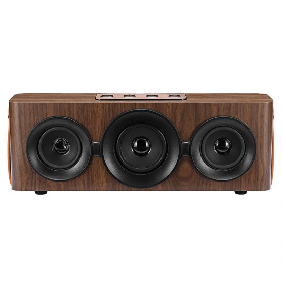 Wooden Wireless bluetooth Speaker Stereo Subwoofer Sound FM Radio TF Card Handsfree With Mic Wooden Wireless bluetooth Speaker Stereo Subwoofer Sound FM Radio TF Card Handsfree With Mic