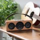 Wooden Wireless bluetooth Speaker Stereo Subwoofer Sound FM Radio TF Card Handsfree With Mic Wooden Wireless bluetooth Speaker Stereo Subwoofer Sound FM Radio TF Card Handsfree With Mic