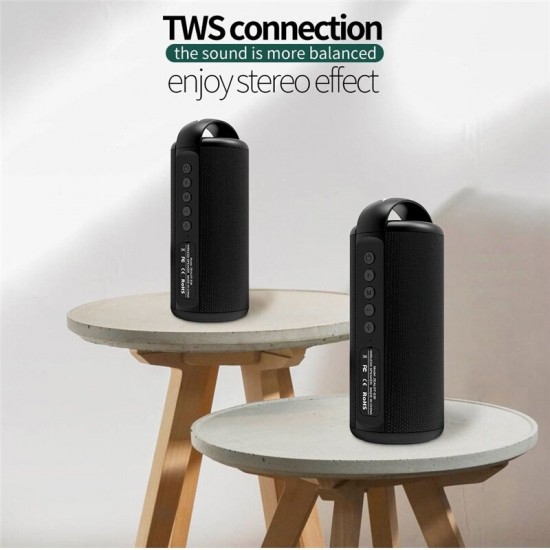 S36 10W bluetooth Speaker Wireless Subwoofer Portable HiFi Bass FM Radio TF Card Loudspeaker Outdoor Speaker with Mic S36 10W bluetooth Speaker Wireless Subwoofer Portable HiFi Bass FM Radio TF Card Loudspeaker Outdoor Speaker with Mic