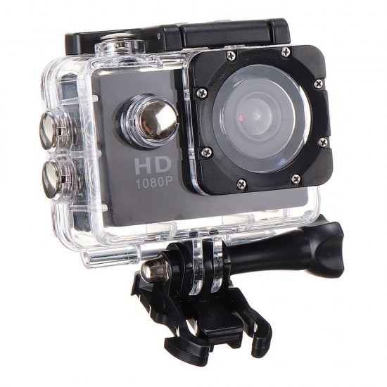 1080P Sports Camera Wide Angle Lens 140 Degrees Waterproof Outdoor Aerial Cam Recorder