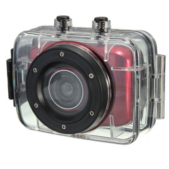 2 Inch 720P HD Touch Screen Portable Waterproof Mini Action Outdoor Sport Camera DV Camcorder