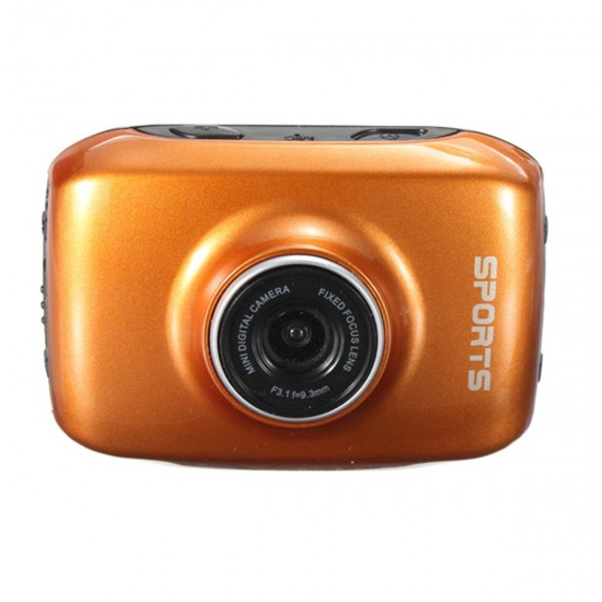 2 Inch 720P HD Touch Screen Portable Waterproof Mini Action Outdoor Sport Camera DV Camcorder