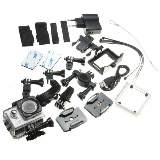 4K 30FPS 16MP Full HD Waterproof WIFI Camcorder Sport Camera
