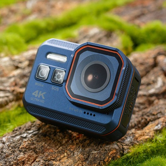 4K WiFi Flashlight WDR Recording Waterproof Sport Camera Vlog 170 Wide Angle Degrees Cam 4K WiFi Flashlight WDR Recording Waterproof Sport Camera Vlog 170 Wide Angle Degrees Cam