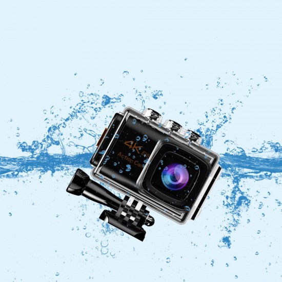 4K Wifi EIS Three-axis Sports Camera Intelligent Remote Control Aerial Photography Cam Anti-shake Waterproof 4K Wifi EIS Three-axis Sports Camera Intelligent Remote Control Aerial Photography Cam Anti-shake Waterproof