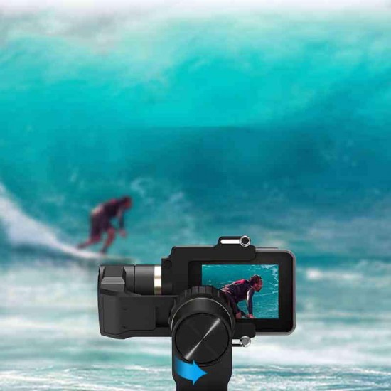 WG2X Splash-proof 3-axis Wearable Gimbal Stabilizer For GoPro Hero 7 6 5 4 Session Sony RX0 YI 4K Sport Camera