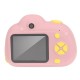 Kids Mini Digital Front Rear 8.0Mp Digital Sport Camera Photo Christmas Gift Shockproof Material