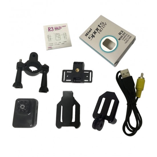 R3 12MP 1080P 30FPS HD Night Version 110 Degree Wide Angle Sport Action Camera Mini DV R3 12MP 1080P 30FPS HD Night Version 110 Degree Wide Angle Sport Action Camera Mini DV