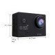 SJ7000 16MP Waterproof Full HD 1080P Wifi 2.0 Inch Screen Action Camera Sport with Accessory Case