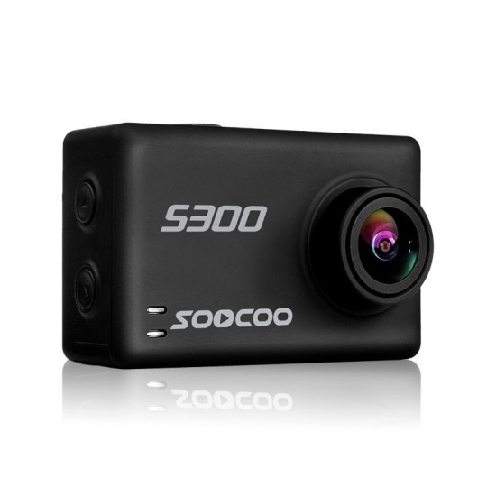 S300 Hi3559V100 IMX377 Sensor 170 Degree Wide Angle 2.35 Inch Touch LCD with WiFi Gryo 12MP CMOS Sport Action Camera Support External Microphone