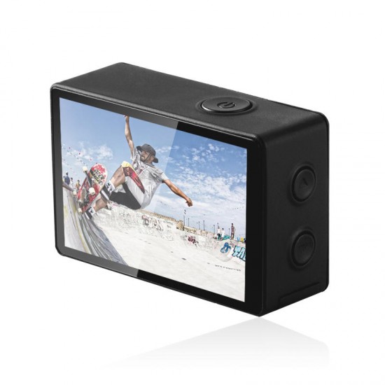 S300 Hi3559V100 IMX377 Sensor 170 Degree Wide Angle 2.35 Inch Touch LCD with WiFi Gryo 12MP CMOS Sport Action Camera Support External Microphone