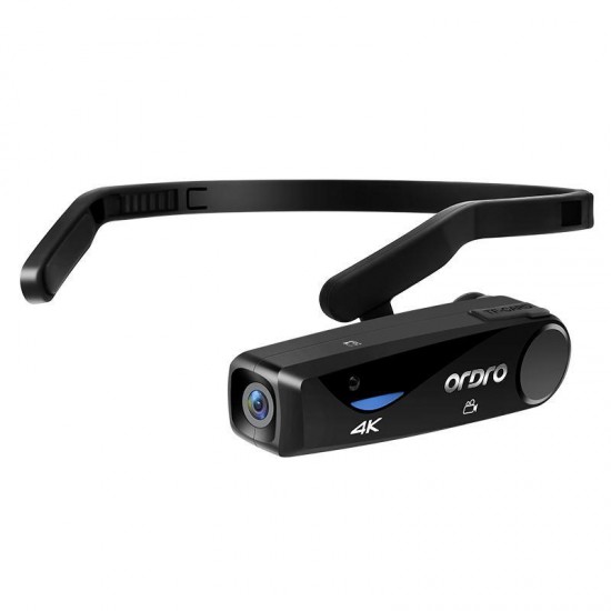 Standard Configuration ORDRO EP6 4K Smart Head-mounted Sport Camera WIFI APP Live Streaming