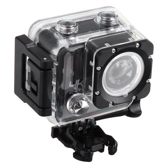 Wifi 4K 30 Frames Double Lens Sports Camera DV Outdoor Recorder with Remote Control Waterproof