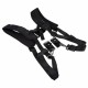 Quick Release Double Harness Soft Pads Decompression Foam Shoulder Strap Belt for DSLR Cameras