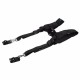 Quick Release Double Harness Soft Pads Decompression Foam Shoulder Strap Belt for DSLR Cameras