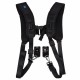 Quick Release Double Harness Soft Pads Decompression Foam Shoulder Strap Belt for DSLR Cameras