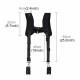 Quick Release Double Harness Soft Pads Decompression Foam Shoulder Strap Belt for DSLR Cameras Quick Release Double Harness Soft Pads Decompression Foam Shoulder Strap Belt for DSLR Cameras